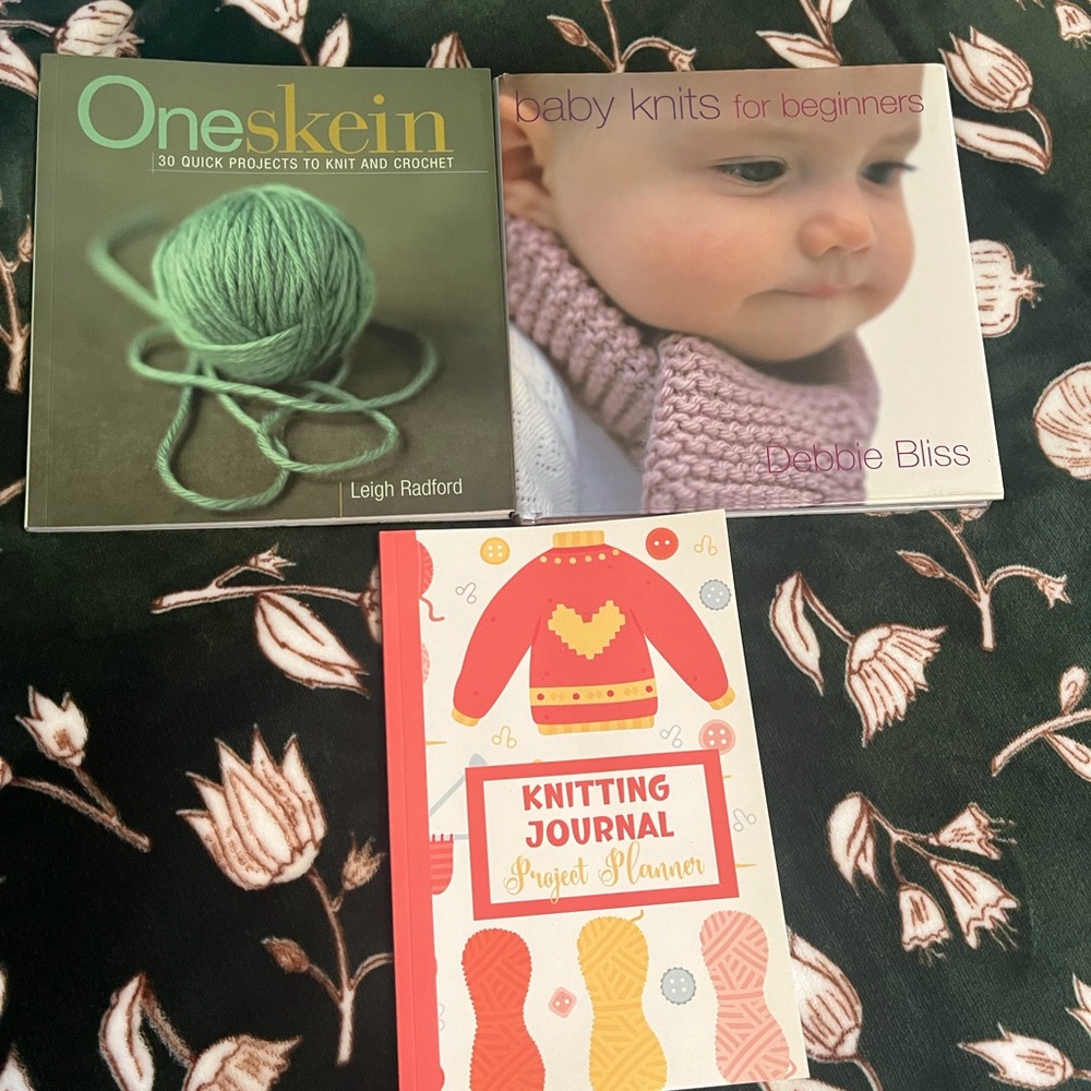 Debbie Bliss Baby Knitting Book, Knitting Journal, One Skein K&C